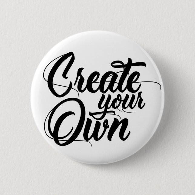 Grunge Farben - Rosa und Grün Button (Vorderseite)