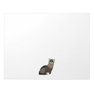 Grunge Ferret Notizblock