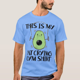 Grunge Fitness Gym Avocado Puff Das ist mein fette T-Shirt