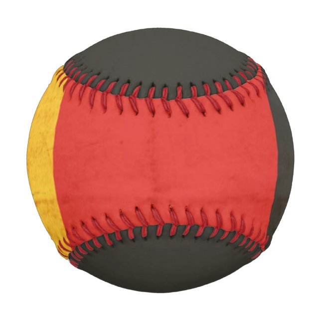 Grunge Flag Deutschland Baseball (Vorderseite)