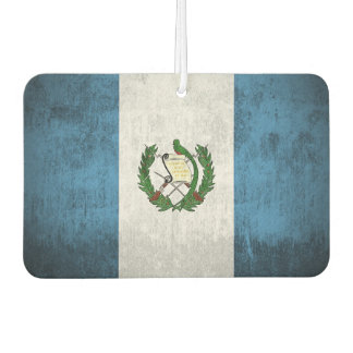 Grunge-Flagge Guatemalas Autolufterfrischer