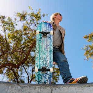 Grunge Floral Dd Marke Skateboard