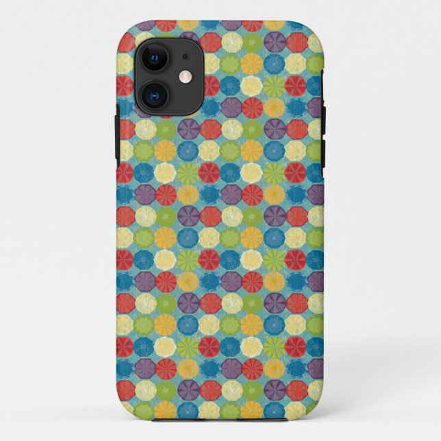 Grunge Fruchtscheiben 2 Case-Mate iPhone Hülle (Rückseite)