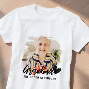 Grunge Funeral Für immer in unseren Herzen Foto T-Shirt
