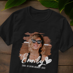 Grunge-Gedenkstätte für das individuelle Gedächtni T-Shirt