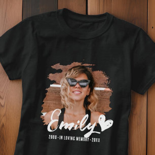 Grunge-Gedenkstätte für das individuelle Gedächtni T-Shirt