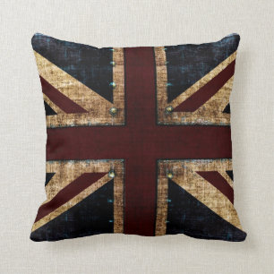 Grunge-Gewerkschafts-Jackwurfkissen Kissen