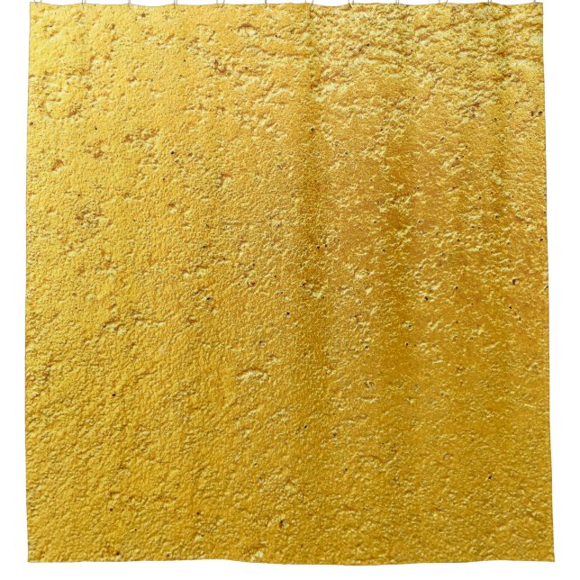 Grunge Gold oder Folie Hintergrund und Textur abst Duschvorhang (Vorderseite)