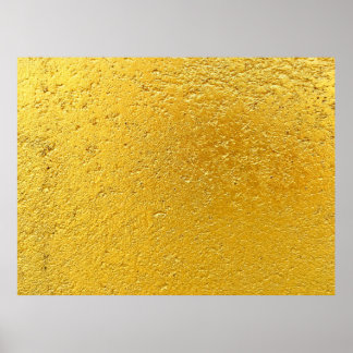 Grunge Gold oder Folie Hintergrund und Textur abst Poster