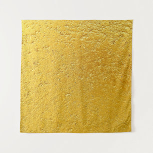 Grunge Gold oder Folie Hintergrund und Textur abst Wandteppich