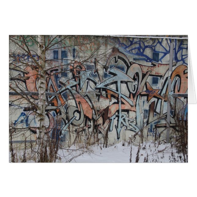 Grunge Graffiti Wall (Vorderseite (Horizontal))