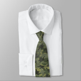 Grunge Green Camouflage Military Camouflage Mens K Krawatte