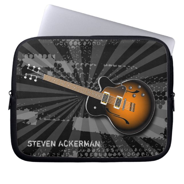 Grunge Guitar Burst Electronics Sleeve (Vorderseite)