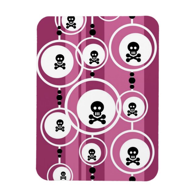 Grunge Hintergrund Magnet (Vertikal)