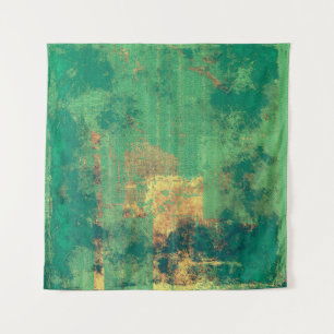 Grunge Hintergrund mit Vintagem Grafikdesign Wandteppich
