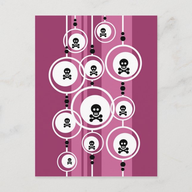 Grunge Hintergrund Postkarte (Vorderseite)