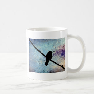 Grunge Hummingbird Tasse