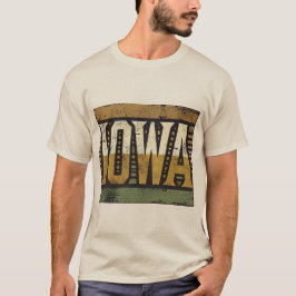 Grunge Iowa T-Shirt