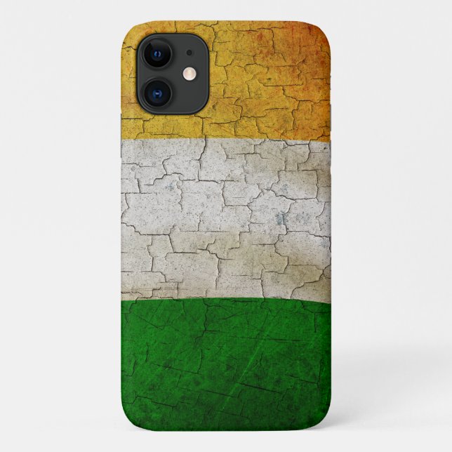 Grunge Ireland Case-Mate iPhone Hülle (Rückseite)