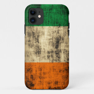 Grunge irische Flagge iPhone 11 Hülle