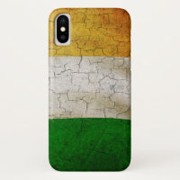 Grunge Irland-Flagge
