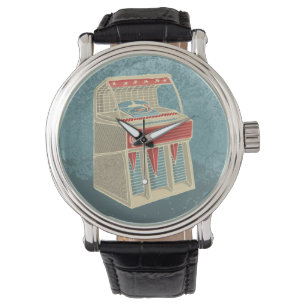 Grunge Jukebox Armbanduhr