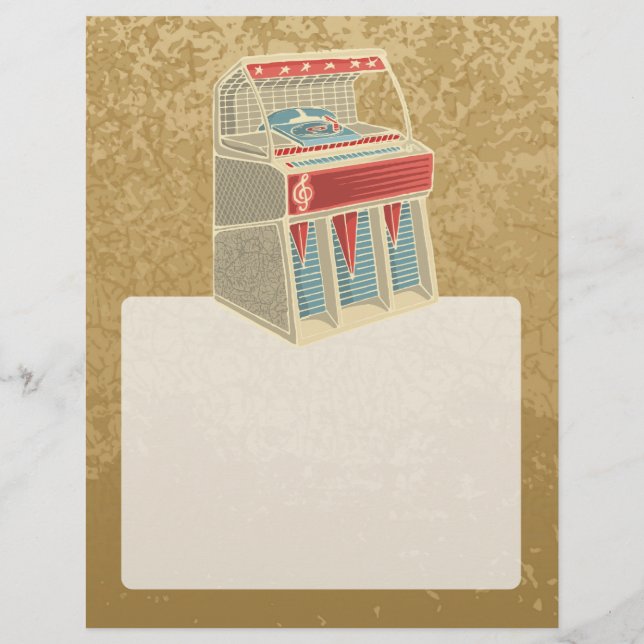 Grunge Jukebox Flyer (Hinten)
