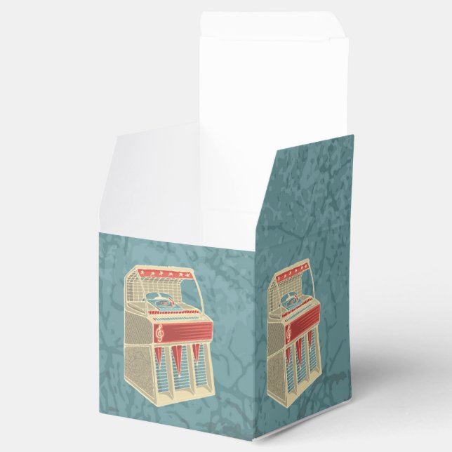 Grunge Jukebox Geschenkschachtel (Geöffnet)