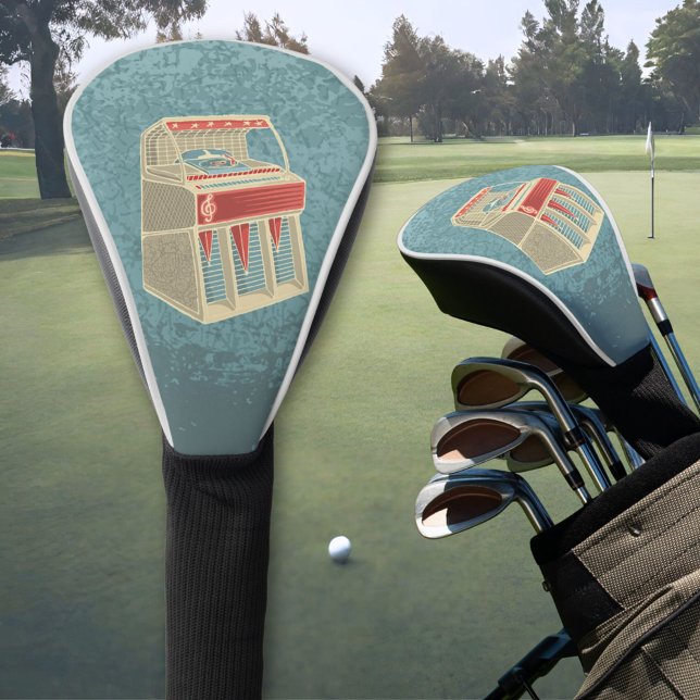Grunge Jukebox Golf Headcover (Von Creator hochgeladen)