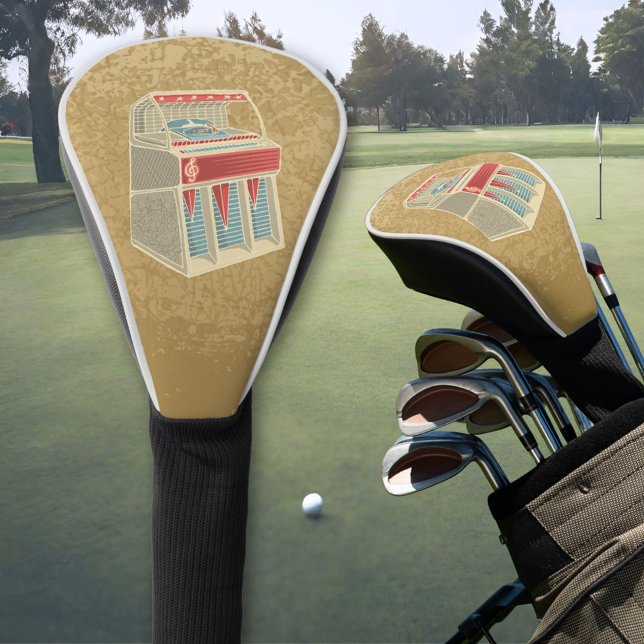 Grunge Jukebox Golf Headcover (Von Creator hochgeladen)