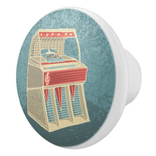 Grunge Jukebox Keramikknauf