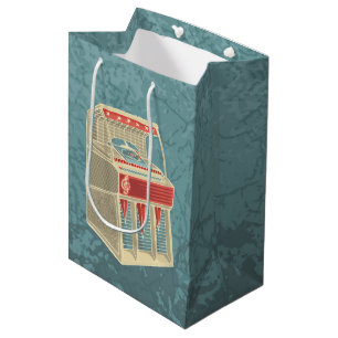 Grunge Jukebox Mittlere Geschenktüte