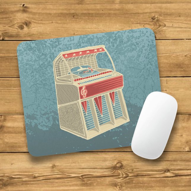 Grunge Jukebox Mousepad (Von Creator hochgeladen)