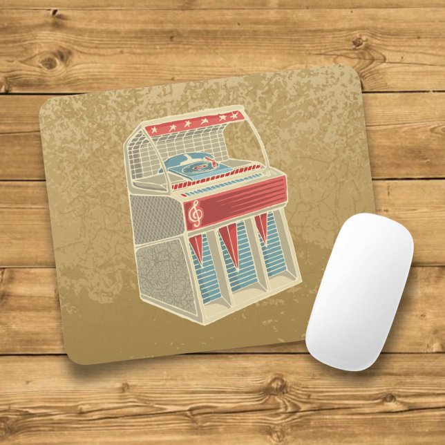 Grunge Jukebox Mousepad (Von Creator hochgeladen)