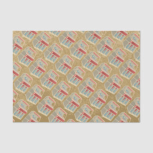 Grunge Jukebox Seidenpapier