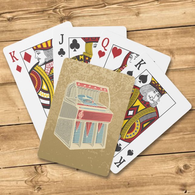 Grunge Jukebox Spielkarten (Von Creator hochgeladen)