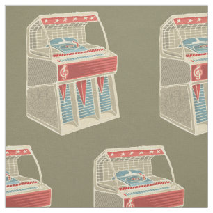 Grunge Jukebox Stoff
