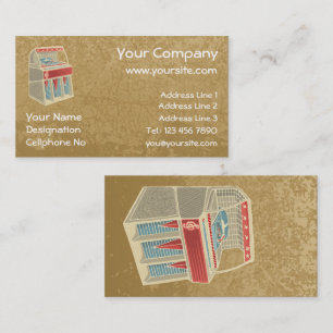 Grunge Jukebox Visitenkarte