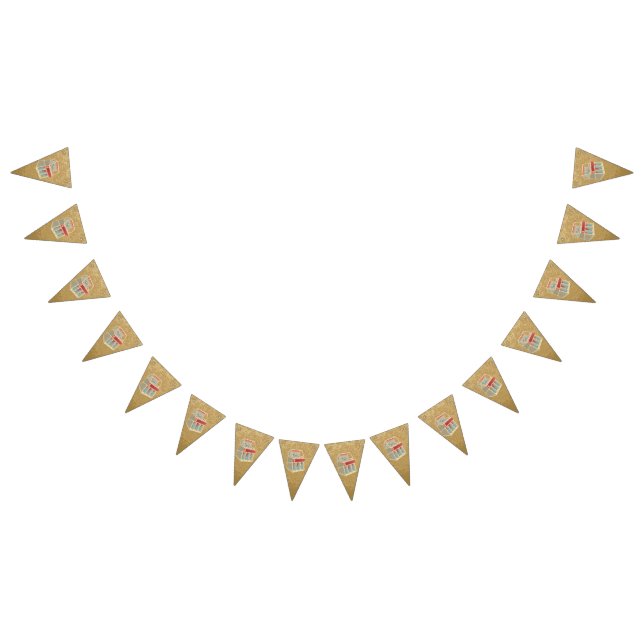 Grunge Jukebox Wimpelkette (Alle)