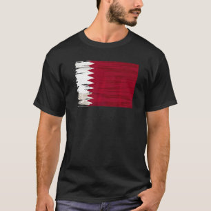 Grunge Katar Flag T-Shirt