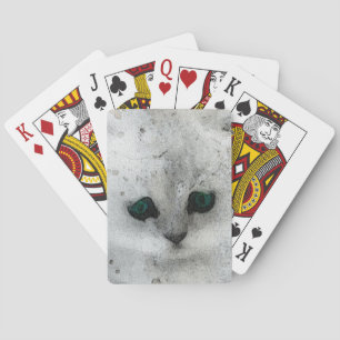 Grunge Kitten Spielkarten