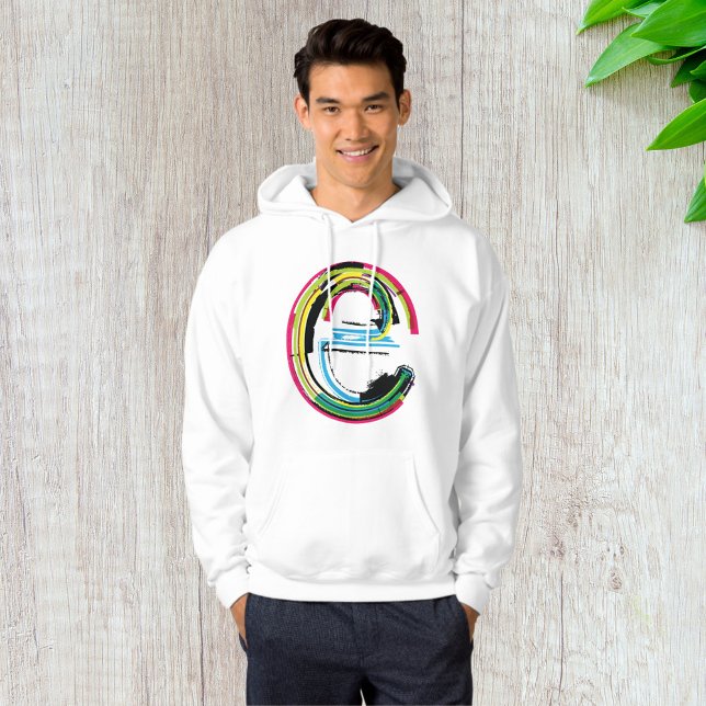 Grunge Letter E Hoodie (Von Creator hochgeladen)