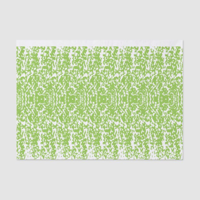 Grunge Lime Green Pattern - Summer Abstract Decor Seidenpapier (Vorderseite)