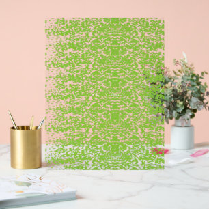 Grunge Lime Green Texture Acrylschild