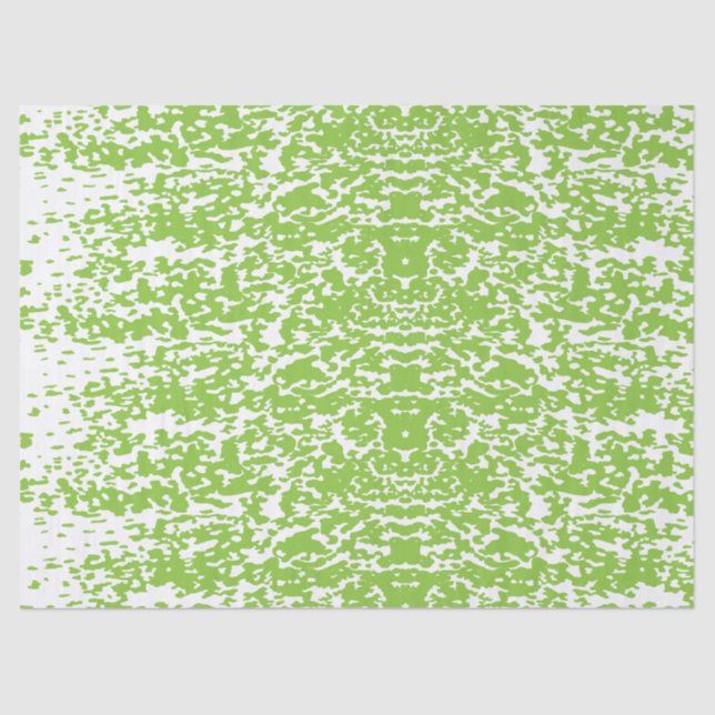 Grunge Lime Green Texture Seidenpapier (Vorderseite)