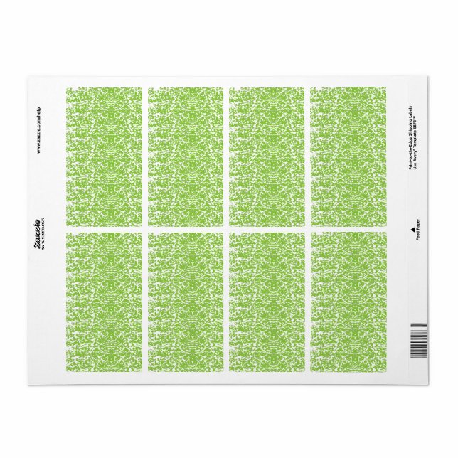 Grunge Limettengrün-Textur (Vorne)