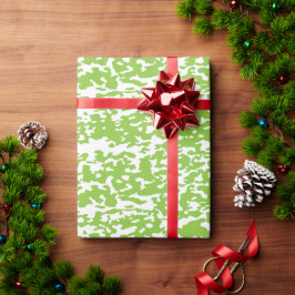 Grunge Limettengrüne Textur Geschenkpapier