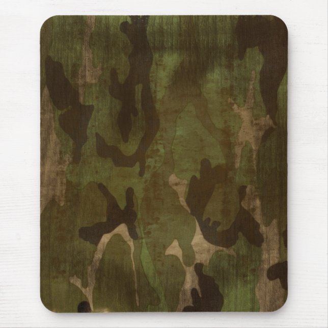 Grunge Look Camoflage - Mousepad (Vorne)
