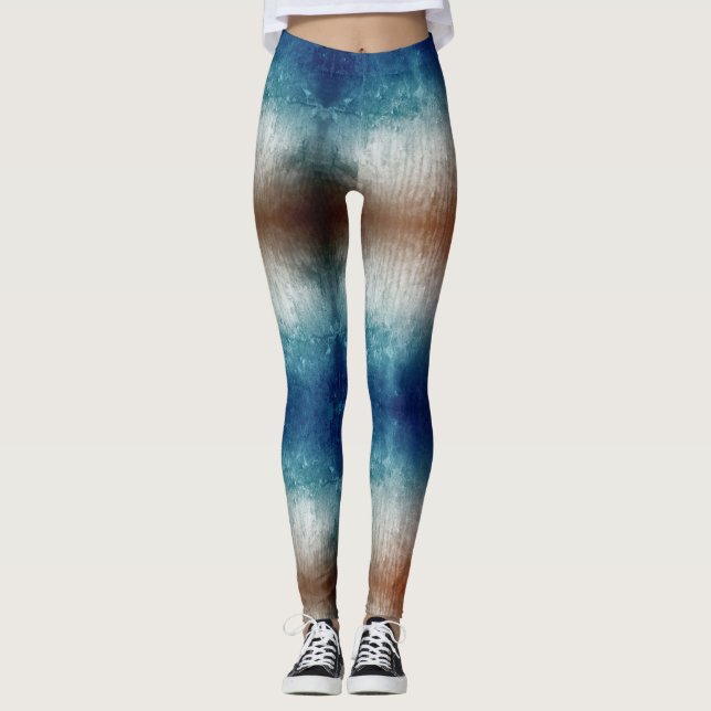 Grunge Love - Power Yoga Leggings (Vorderseite)