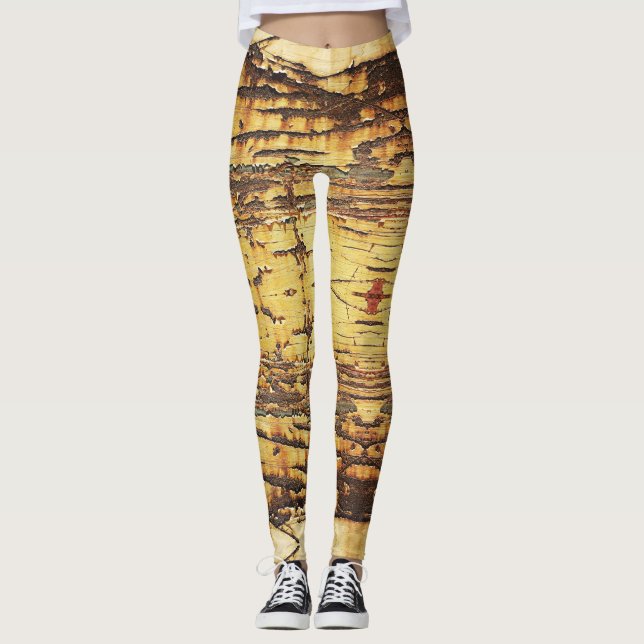 Grunge Love - Power Yoga Leggings (Vorderseite)